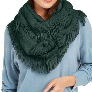 INC Raschel-Knit Loop Scarf with Fringe